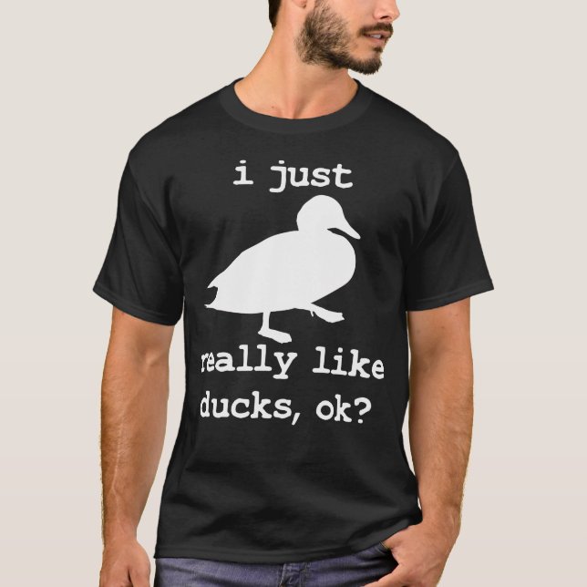 Anka Ankor Jakt T Shirt (Framsida)
