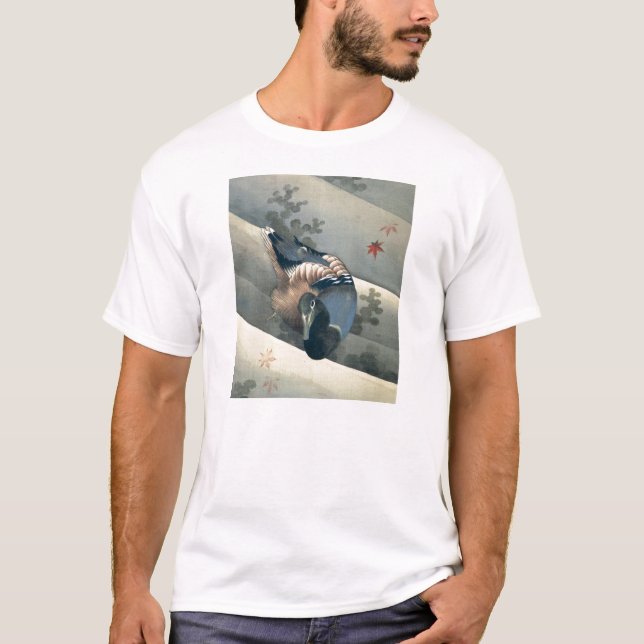 Anka av Katsushika Hokusai Tee (Framsida)