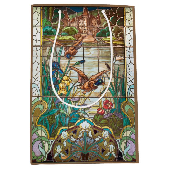 Anka av rostat glasgräsänder (Framsidan)