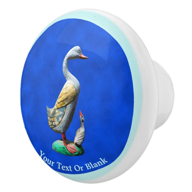 Anka av viltlevande trä knopp (Höger)