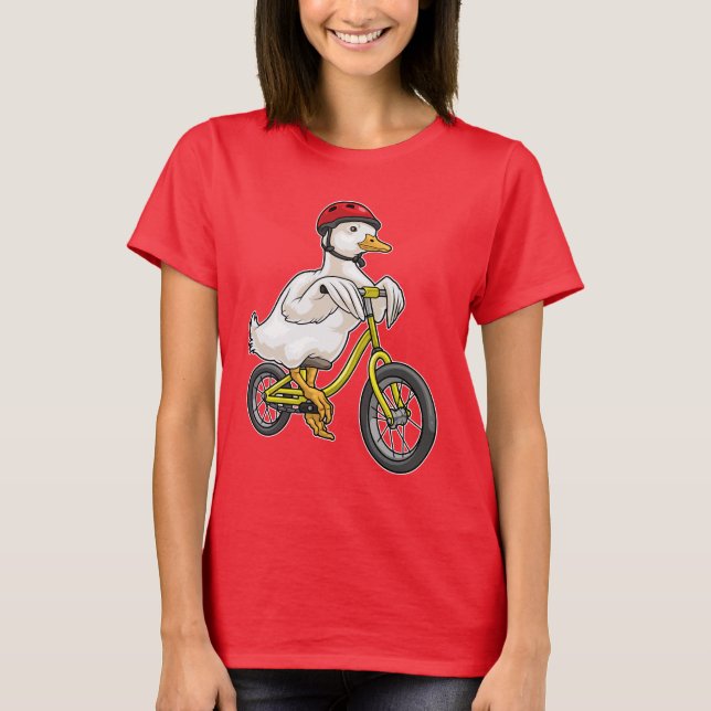 Anka Bicycle T Shirt (Framsida)