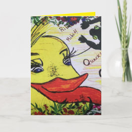 Anka Birthday-kort Kort