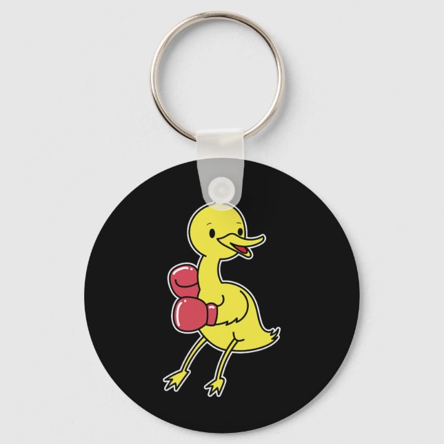 Anka Boxing Nyckelring (Framsida)