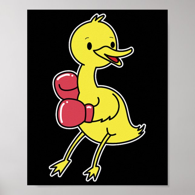 Anka Boxing Poster (Framsidan)