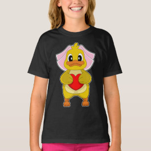 Anka Bride Heart Bröllop T Shirt
