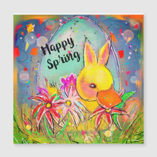 Anka Bunny Vår Påsk-kort