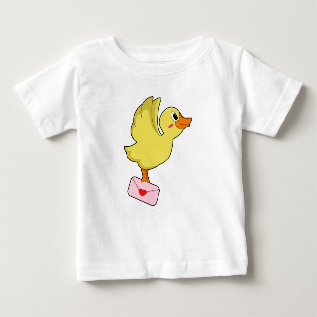 Anka Carrier pigeon Brev T Shirt (Framsida)