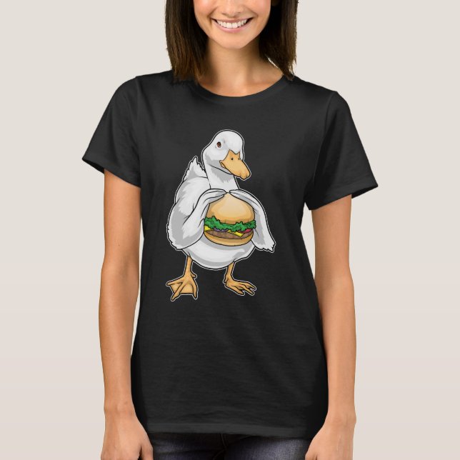 Anka Cheeseburger T Shirt (Framsida)