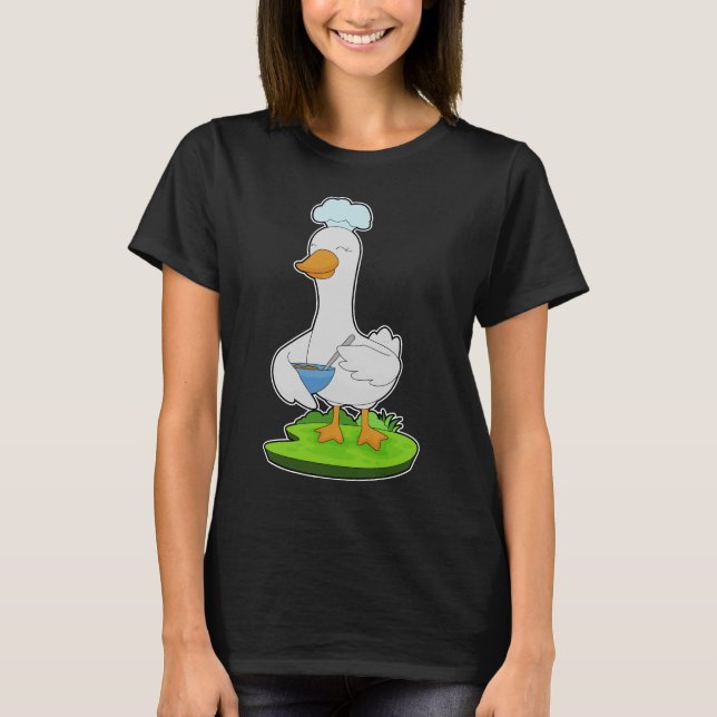 Anka Chef Bowl T Shirt (Framsida)