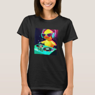 Anka Chick DJ Party Klubb Disk Jockey Gif EDM Danc T Shirt