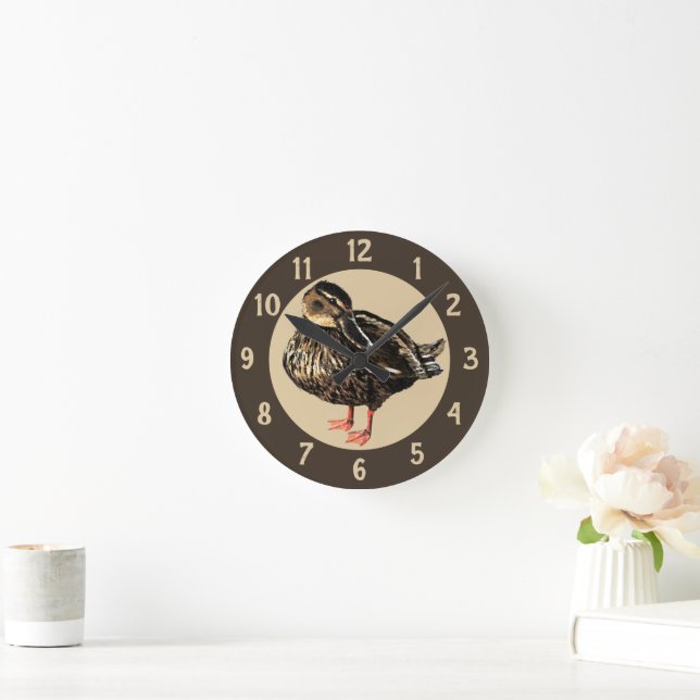 Anka Clock Rund Klocka (Hem)