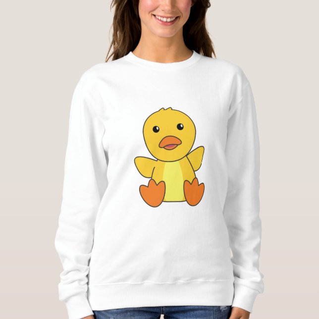 Anka Cute Ankor Ducklings Baby Bird T Shirt (Framsida)
