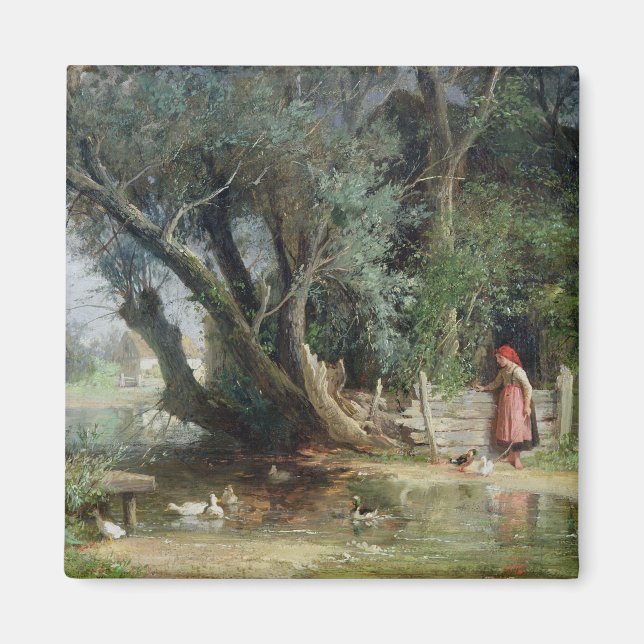 Anka-dammen Magnet (Framsidan)