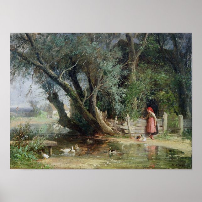 Anka-dammen Poster (Framsidan)