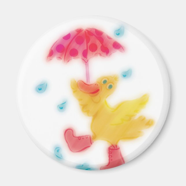 Anka Dancing in Rain Magnet (Framsidan)