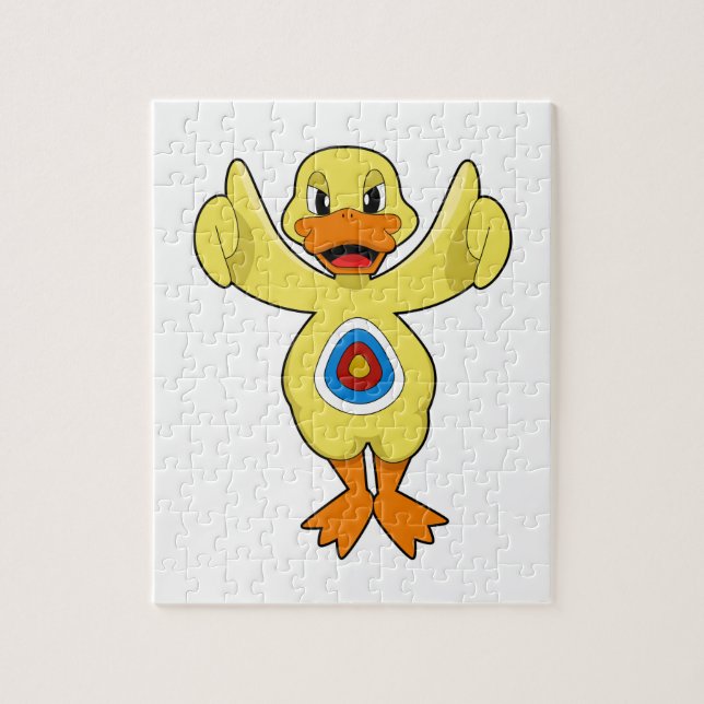 Anka Darts Bullseye Pussel (Vertikal)