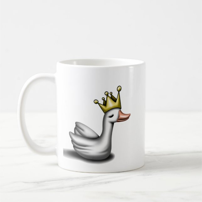 Anka Drottning Kaffemugg (Vänster)