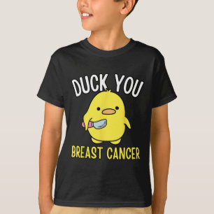 Anka du andas bröstcancermedvetenhet Överlevnad Te T Shirt