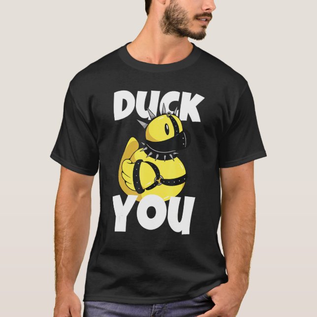 Anka du Bath Tonåring Gumber Anka För manar och kv T Shirt (Framsida)