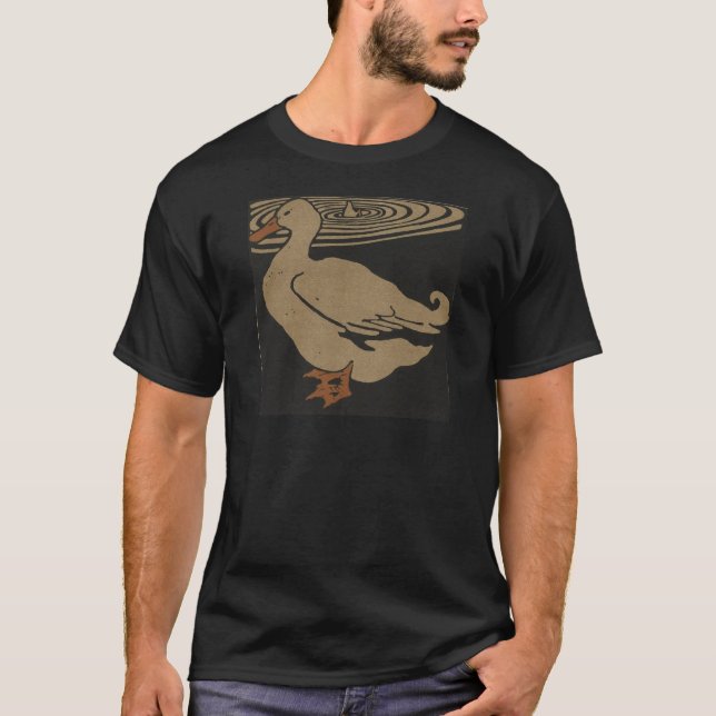 Anka efter dammen tee shirt (Framsida)
