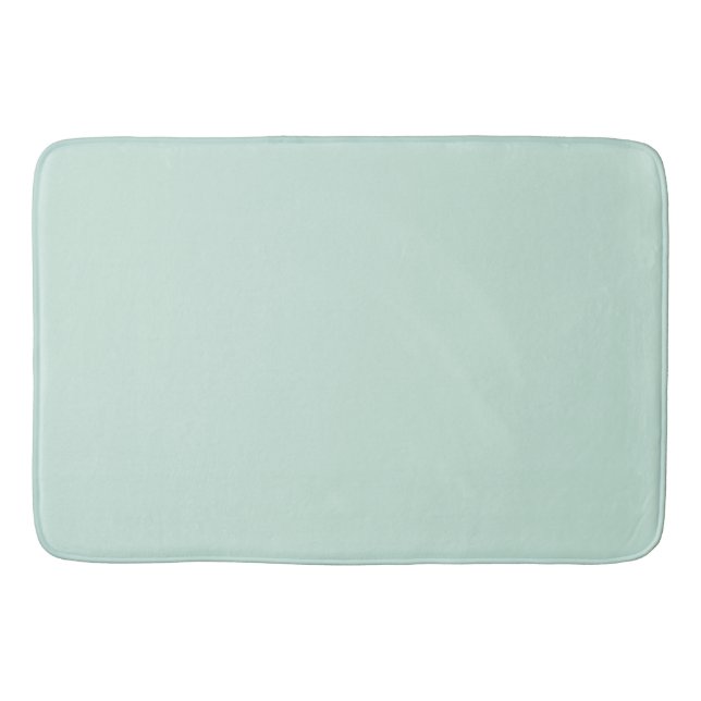 Anka Egg Blue Solid Färg Badrumsmatta (Framsidan)