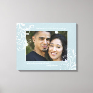 Anka Egg Blue White Blommigt Photo Template Bild