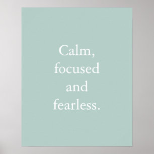 Anka Egg-minimalistisk inspirationsoffert Poster