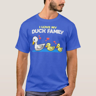 Anka-familjens ägare Älskare Cute Baby Ankor T Shirt