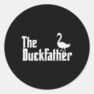 Anka Far Älskare Quack Pappa Fars dag Anka G Runt Klistermärke