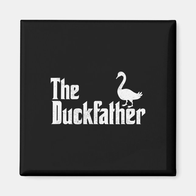 Anka Far Anka Älskare Quack Pappa Fars dag Goose o Magnet (Framsidan)