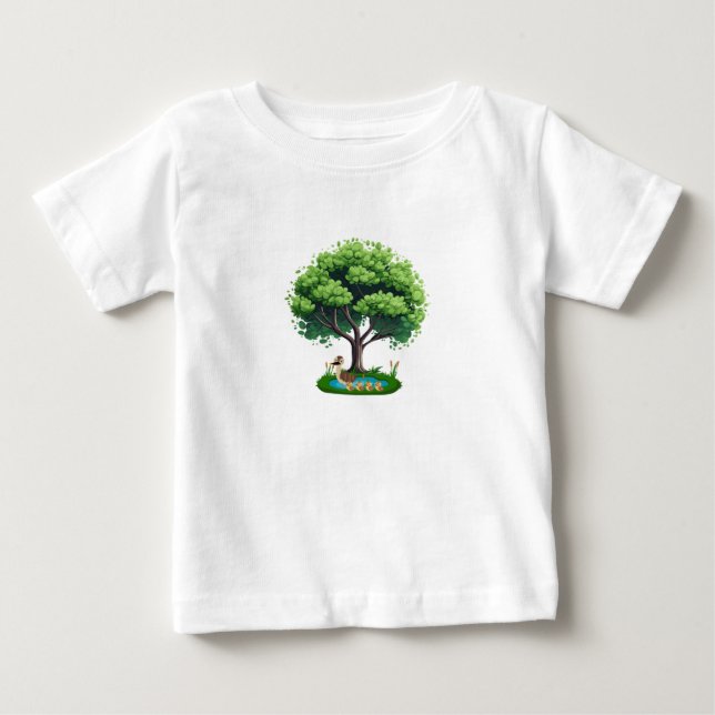 Anka fredliga Hideaway T Shirt (Framsida)
