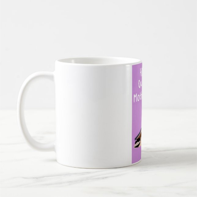 Anka Funny Mors dag-kort Kaffemugg (Vänster)