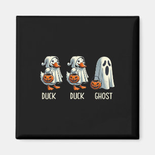 Anka Ghost Pun Trunk eller Treat Bus eller godis F Magnet