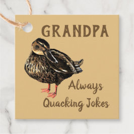 Anka Gift Märkres Gåvor Etiketter