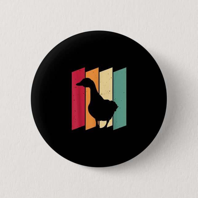 Anka Goose Farmer Gift Knapp (Framsida)