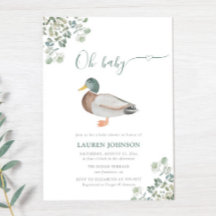 Anka Greenery Gender Neutral Baby Shower