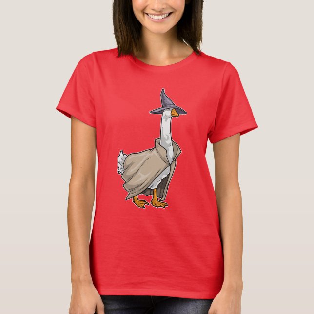 Anka Halloween Witch T Shirt (Framsida)