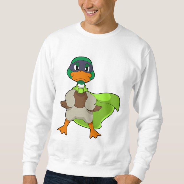 Anka Hero Cape Lång Ärmad Tröja (Framsida)