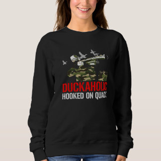 Anka Hunter Duckahooking på Quack Anka Hunti T Shirt