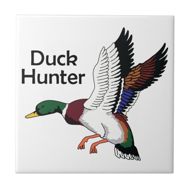 Anka Hunter Kakelplatta (Framsidan)