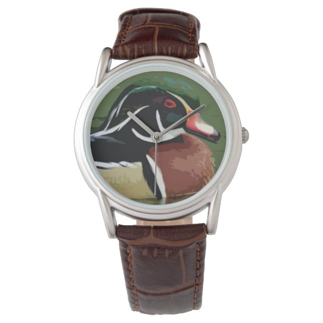 Anka Hunter Watch, Wood Anka Watch Armbandsur (Framsida)