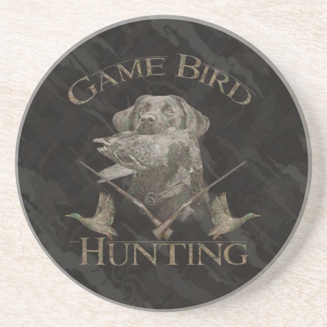 Anka Hunting Beverage Coaster Underlägg (Framsidan)