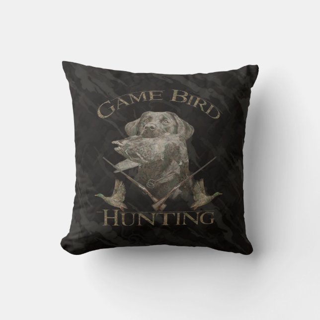 Anka Hunting Dekorativ kudde (Framsida)