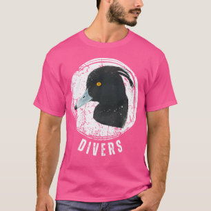 Anka Hunting Diving Anka Divers Bluebill Ringnacke T Shirt