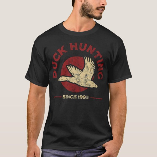Anka Hunting Gift coola animal älskare  T Shirt (Framsida)