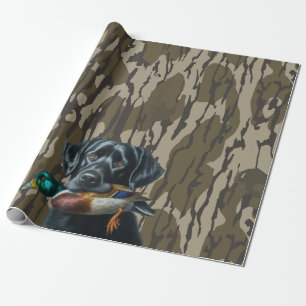 Anka Hunting Labrador Retriever Bottomland Camo Presentpapper
