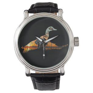 Anka Hunting Watch, Black Labrador Retriever Armbandsur
