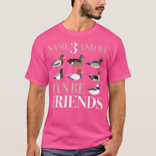 Anka Hunting Waterfowl Hunters Different Anka Spec T Shirt (Framsida)