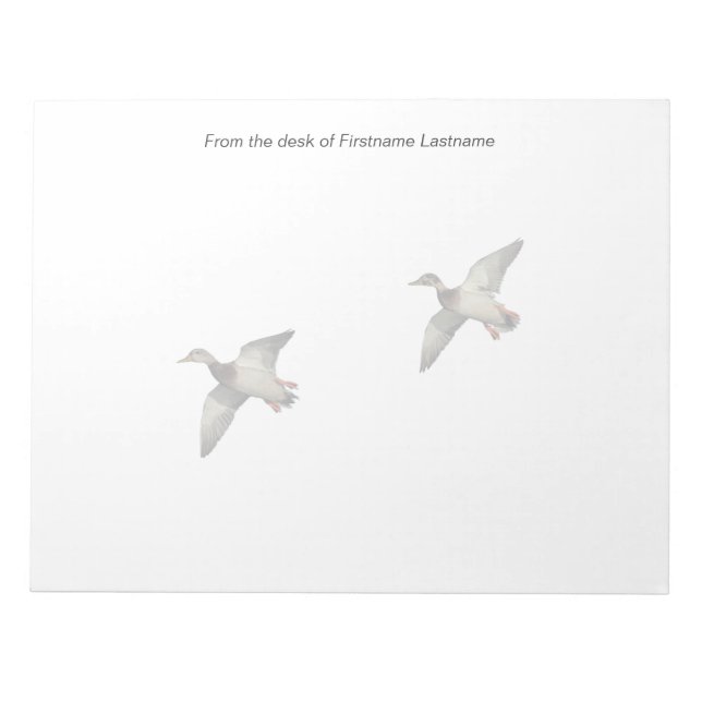Anka i Anteckningsblocket Flight Anteckningsblock (Framsida)