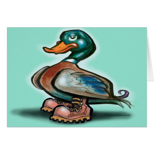 Anka i Bostäder Hälsningskort (Framsidan Horizontal)